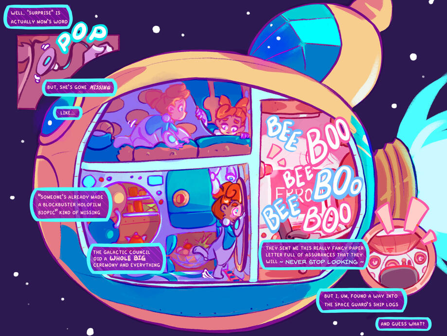 Comic Page - Text