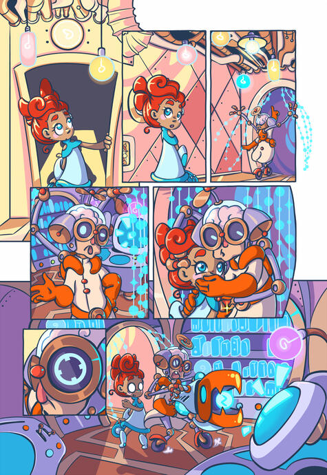 Comic Page - No Text