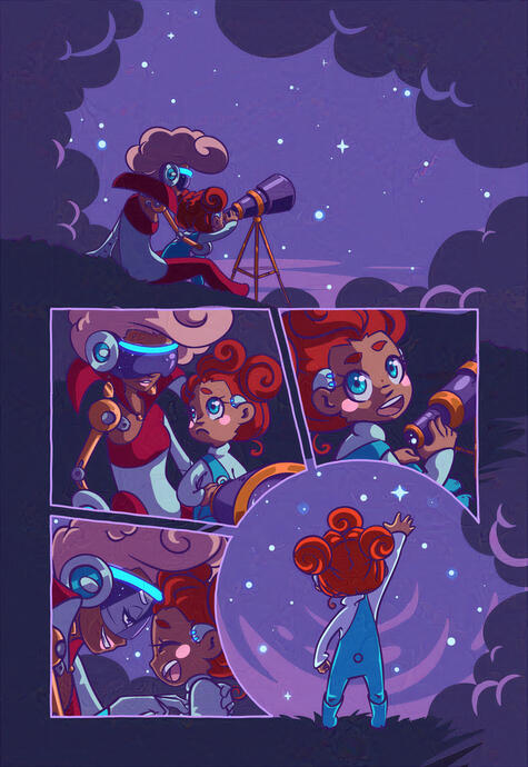 Comic Page - No Text